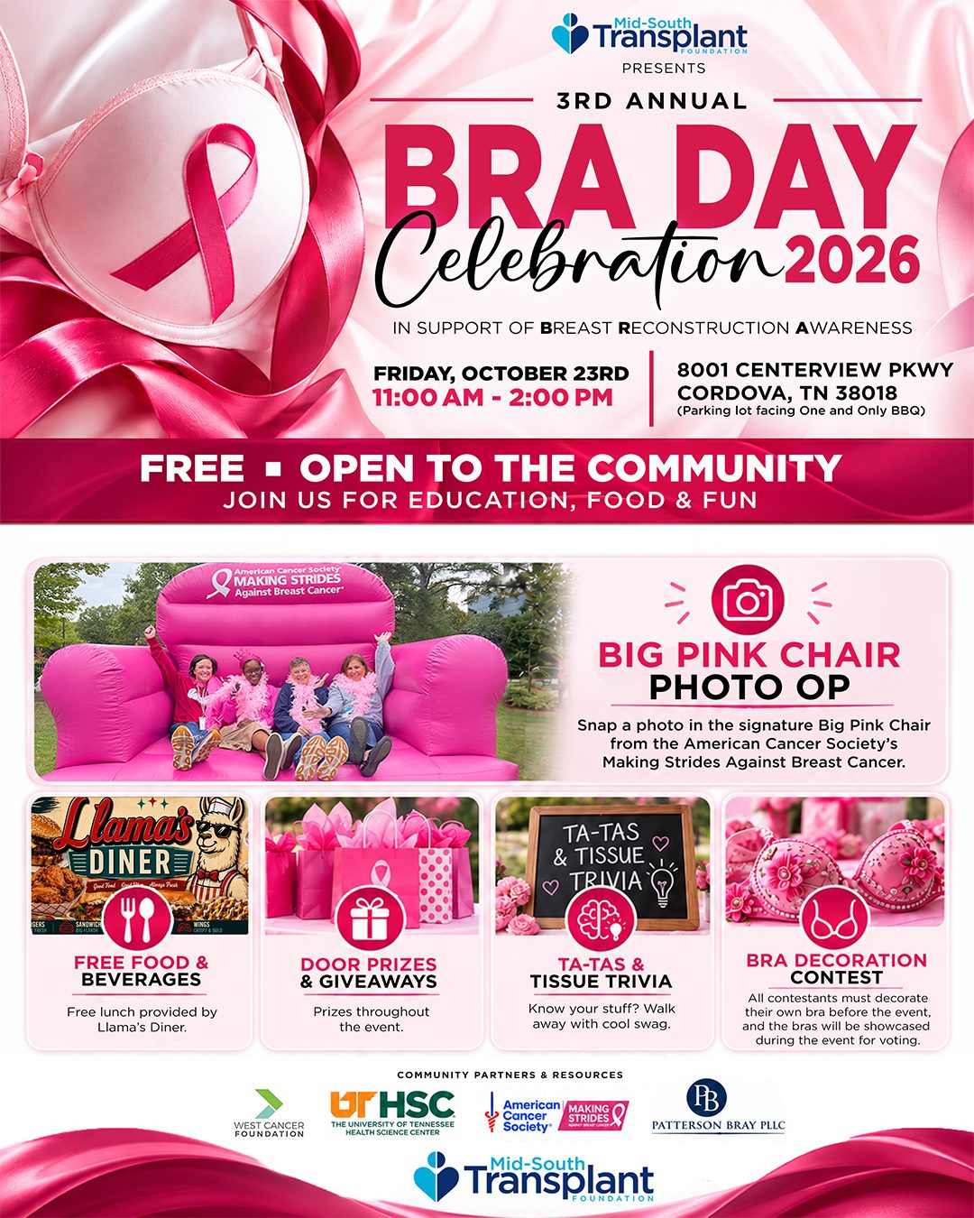 3rd Annual BRA Day Celebration 2026 flyer